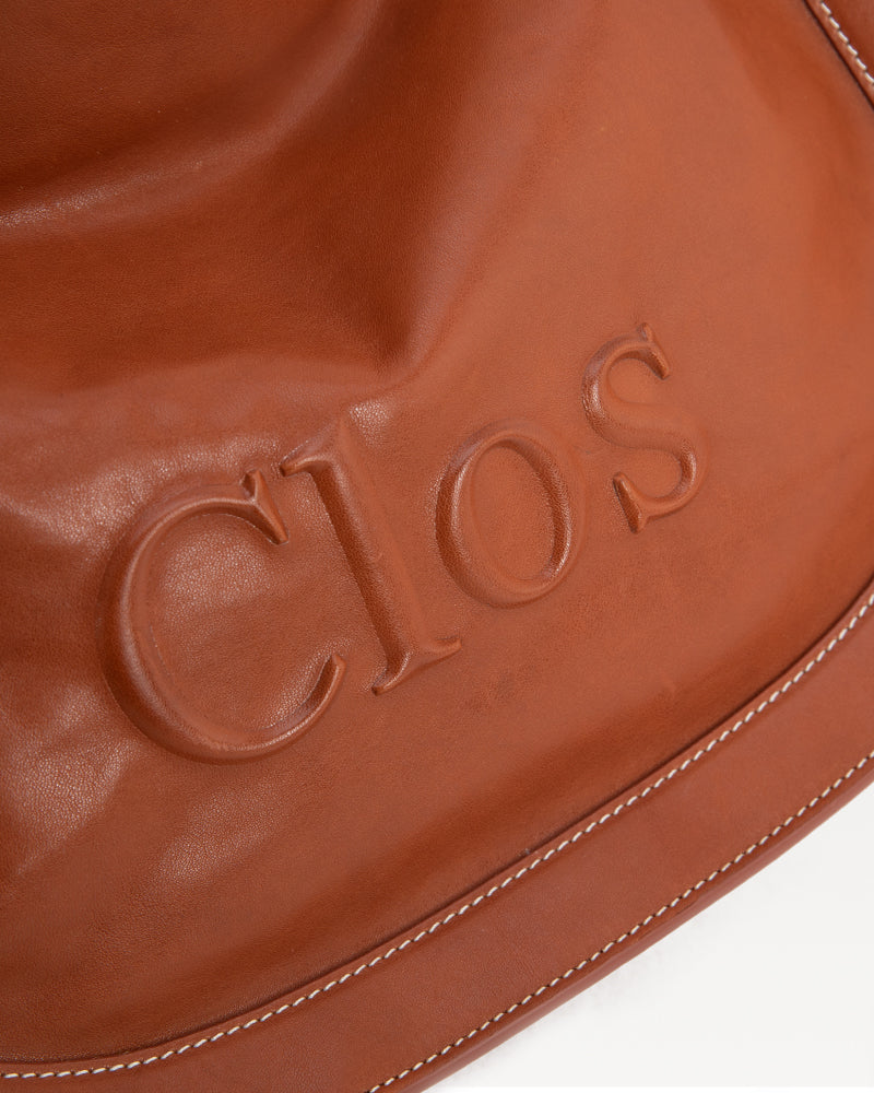 Blendtote series vegetable-tanned calfskin tote bag