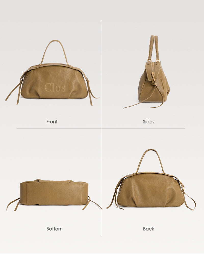 Fortunbag series vegetable-tanned leather lucky bag