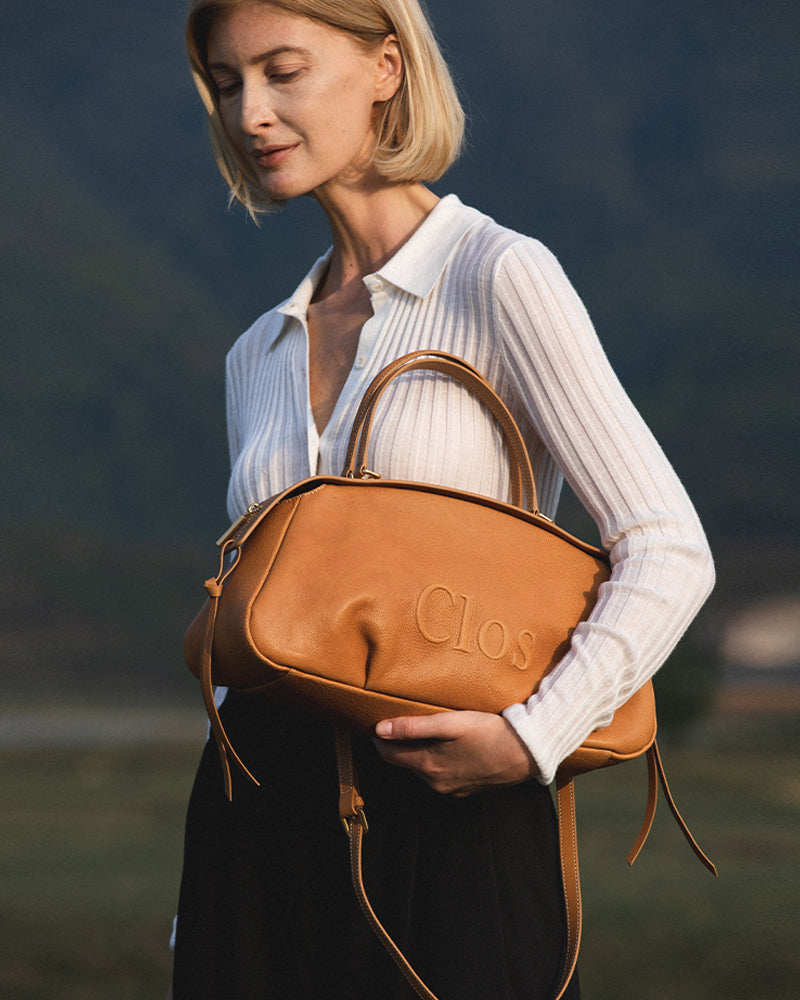 Fortunbag series vegetable-tanned leather lucky bag