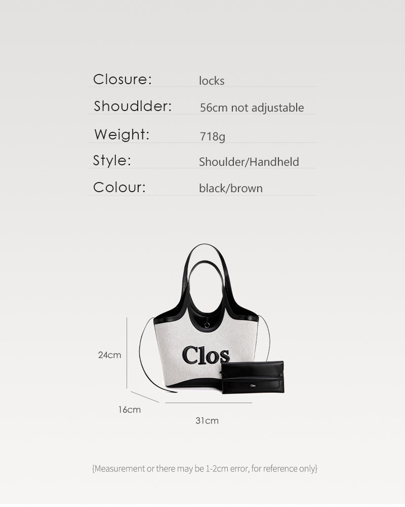 Clos Vastote Series Canvas Tote Bag