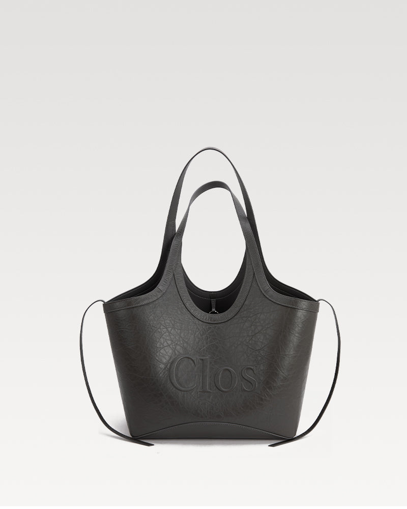 Vastote series top-grain leather tote bag