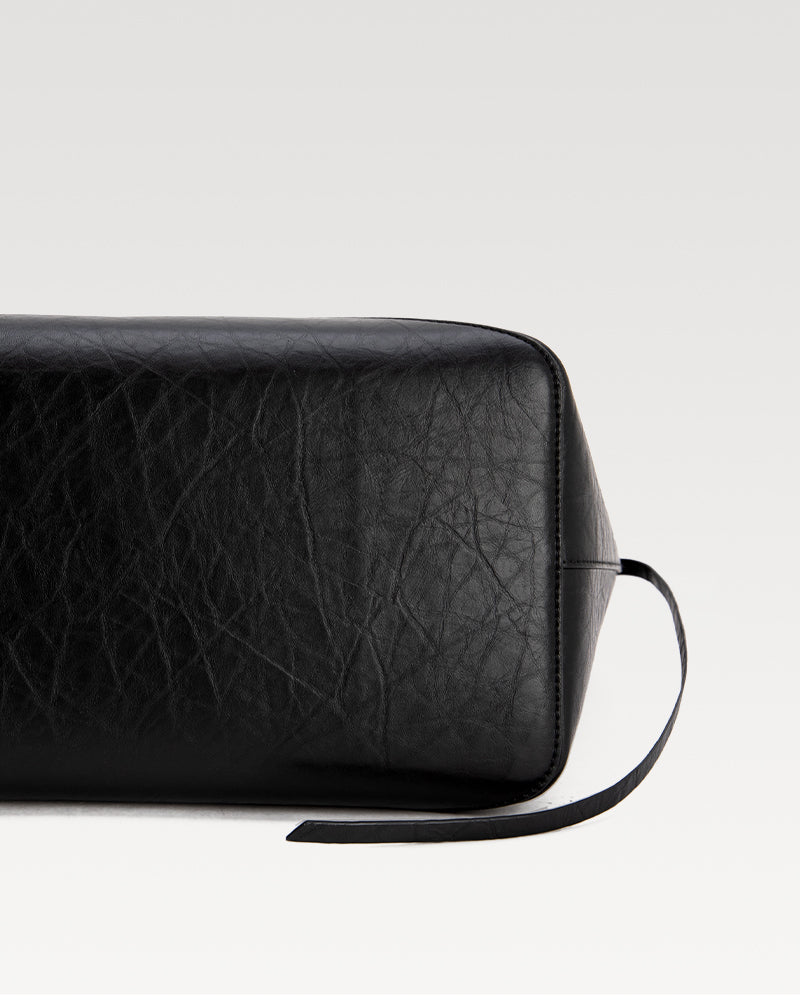Vastote series top-grain leather tote bag