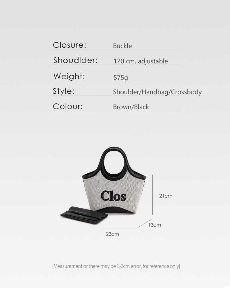 Vastote series small canvas tote bag