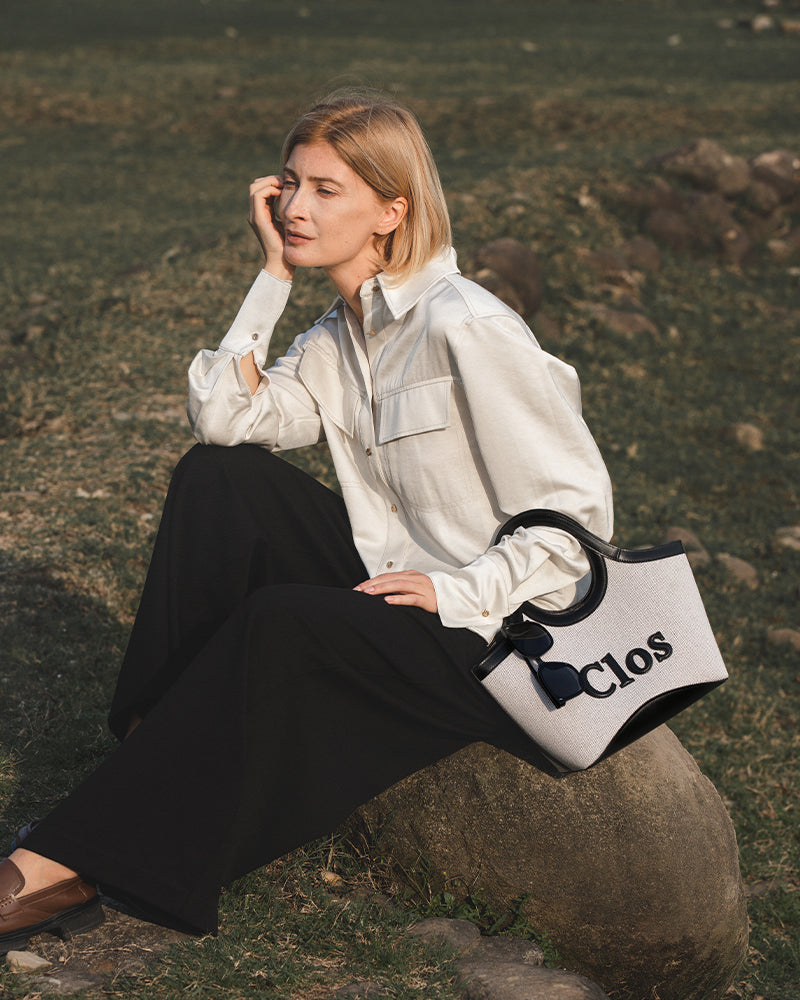 Vastote series small canvas tote bag