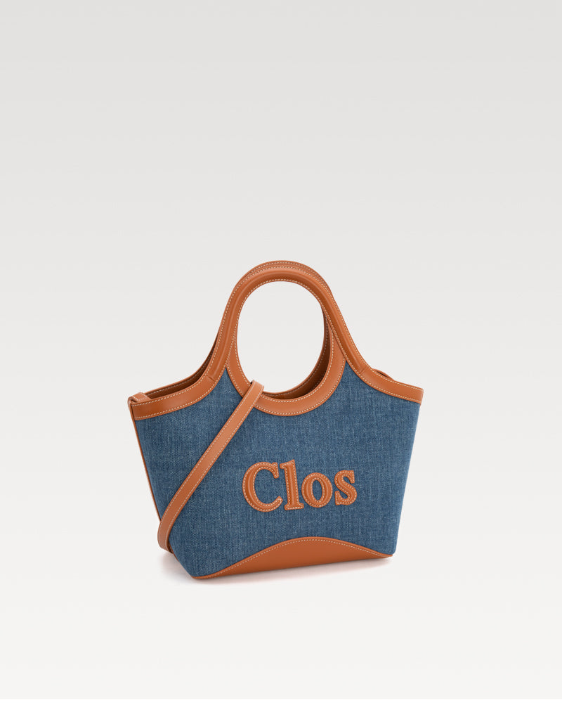 Vastote series denim tote bag
