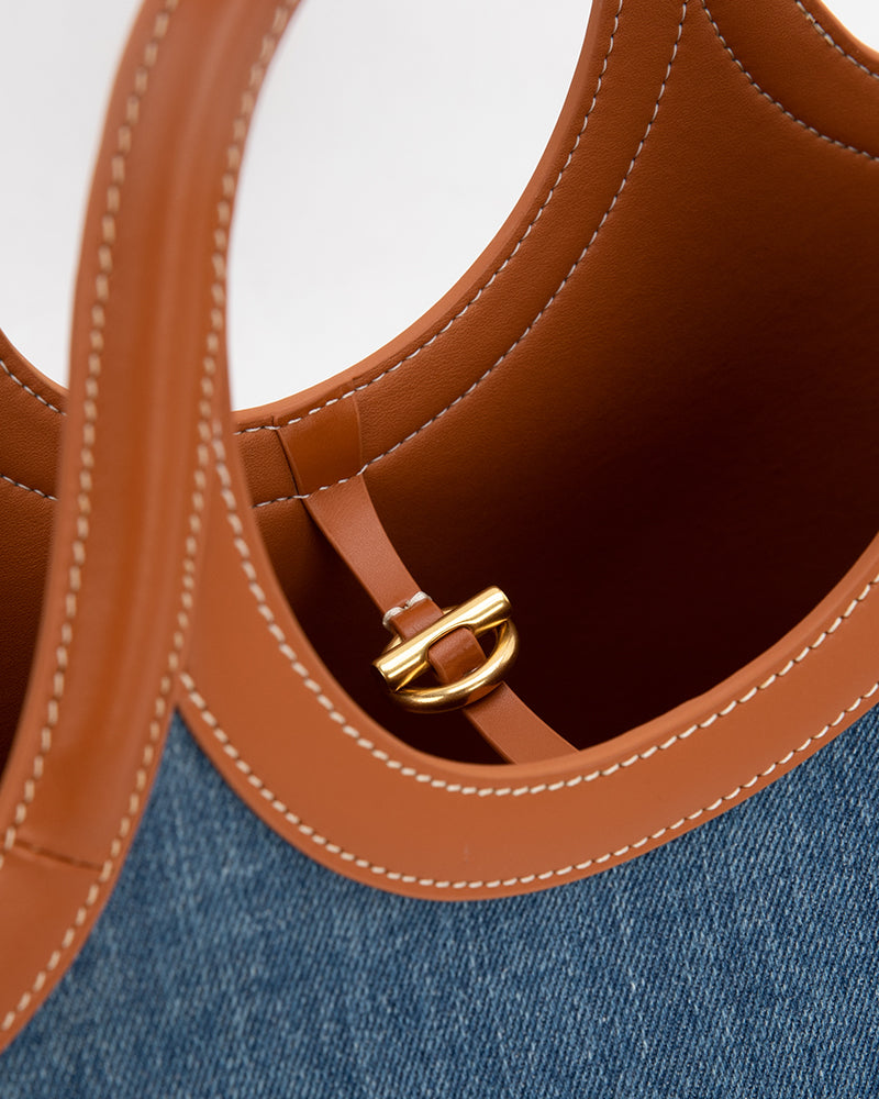 Vastote series denim tote bag