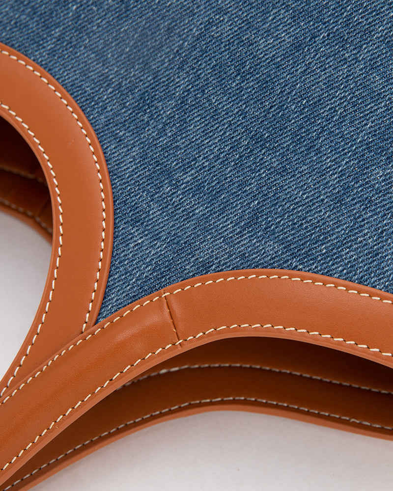 Vastote series denim tote bag