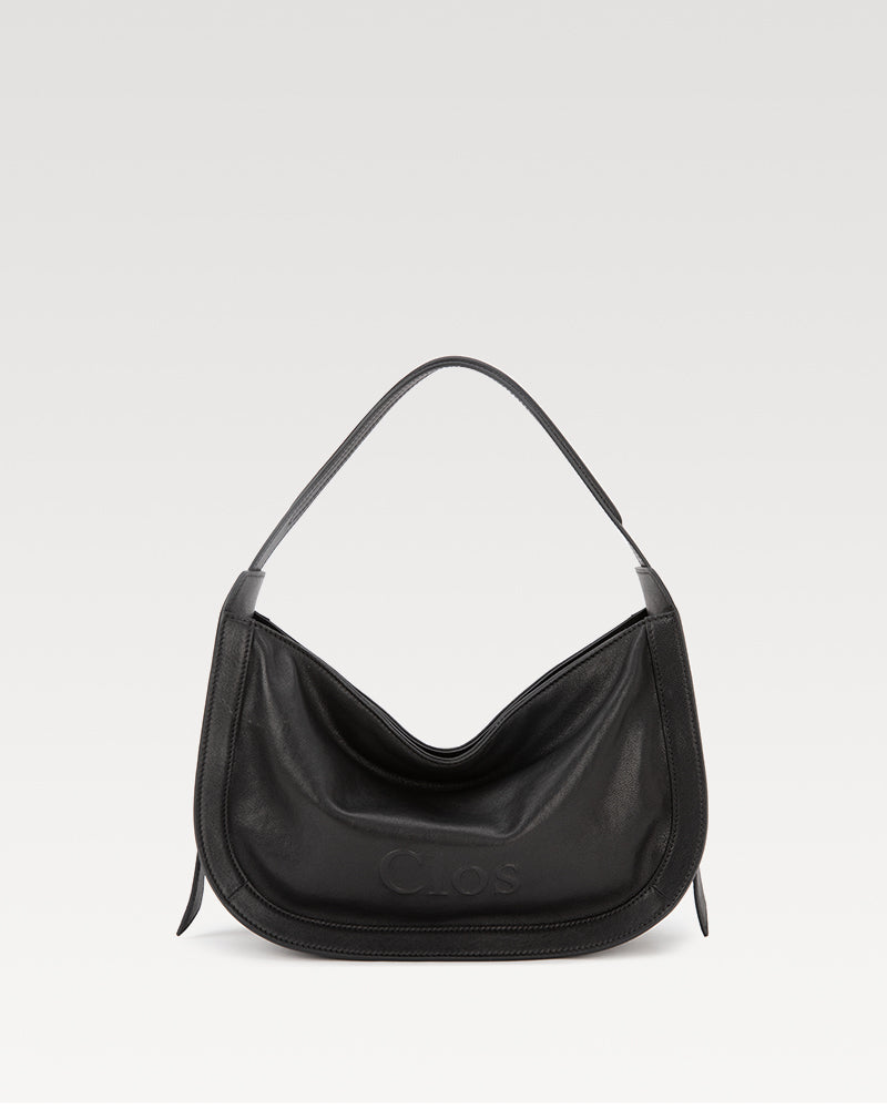 CarryFree Series Small Vegetable-Tanned Lambskin Hobo Bag