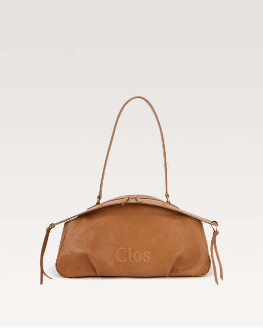 FloatBag Medium Waxed Vegetable-Tanned Full-Grain Leather Dinghy Bag