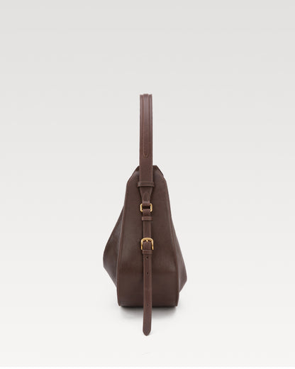 CarryFree Series Large Vegetable-Tanned Lambskin Hobo Bag