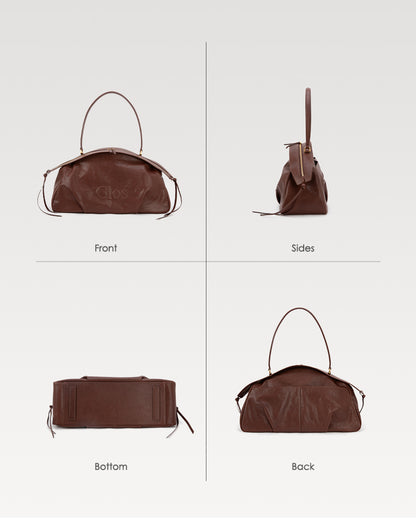 FloatBag Grand Vegetable-Tanned Full-Grain Leather Dinghy Bag