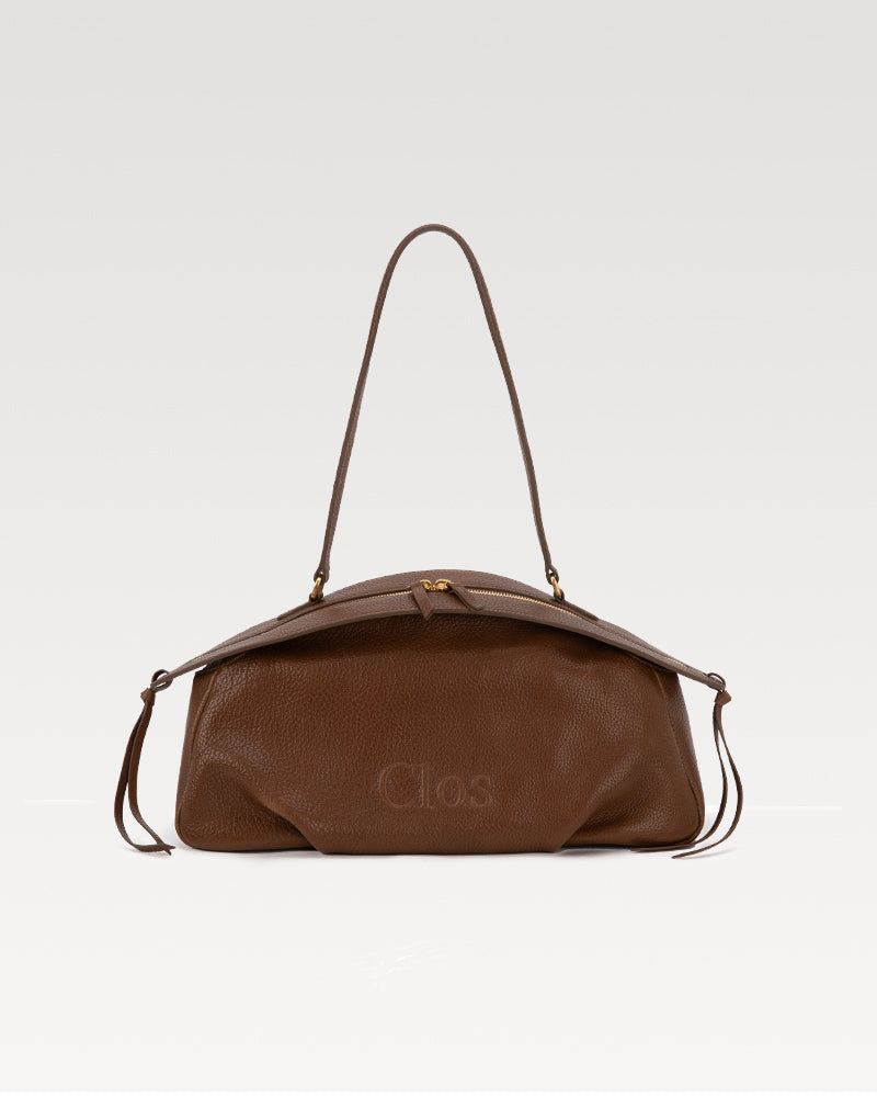 FloatBag Large Boat Bag in Top-Grain Cow Neck Leather