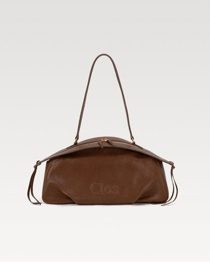 FloatBag Large Boat Bag in Top-Grain Cow Neck Leather