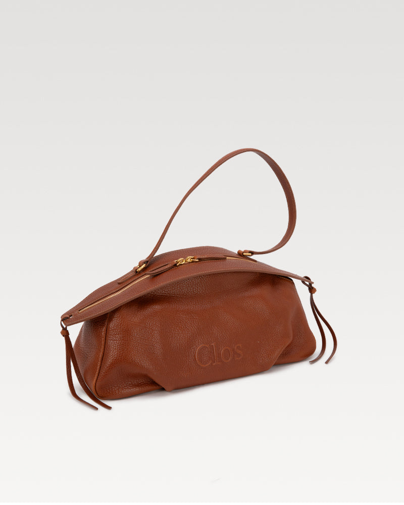 FloatBag Large Boat Bag in Top-Grain Cow Neck Leather