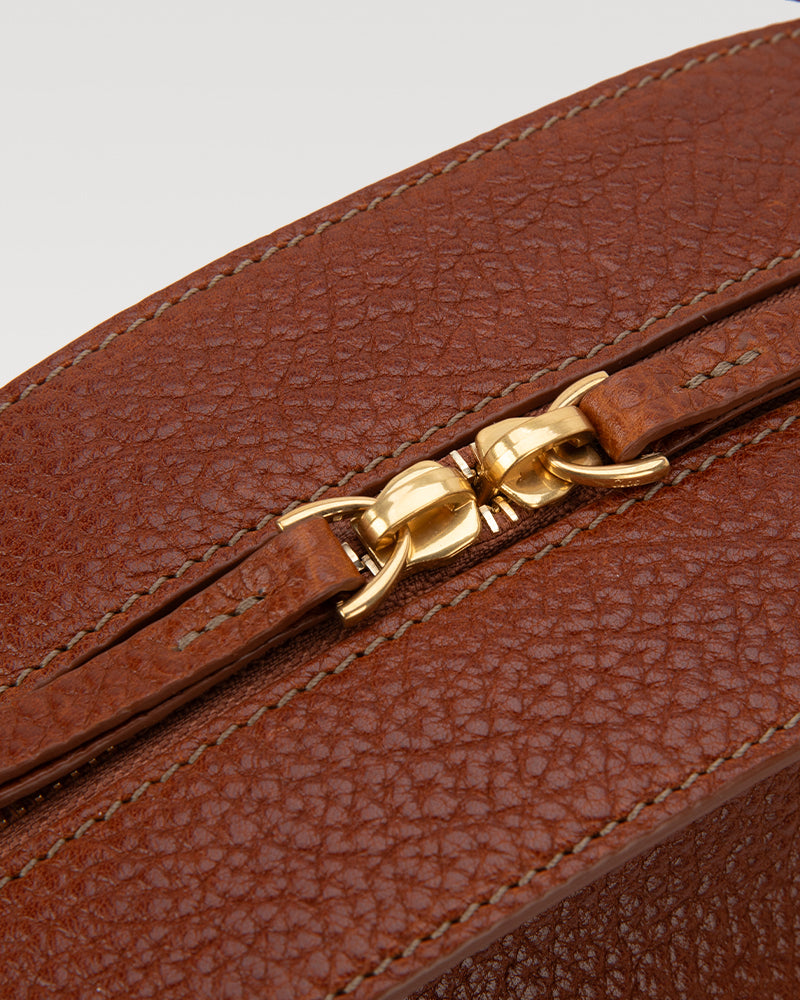 FloatBag Large Boat Bag in Top-Grain Cow Neck Leather