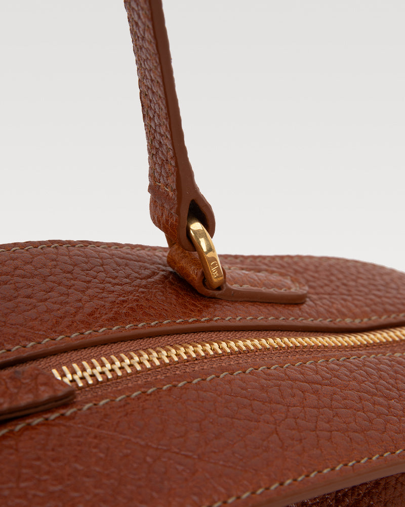 FloatBag Large Boat Bag in Top-Grain Cow Neck Leather