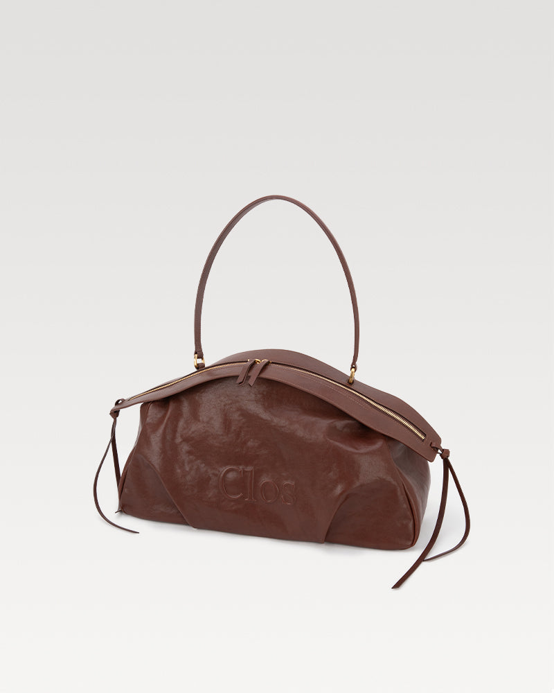FloatBag Grand Vegetable-Tanned Full-Grain Leather Dinghy Bag