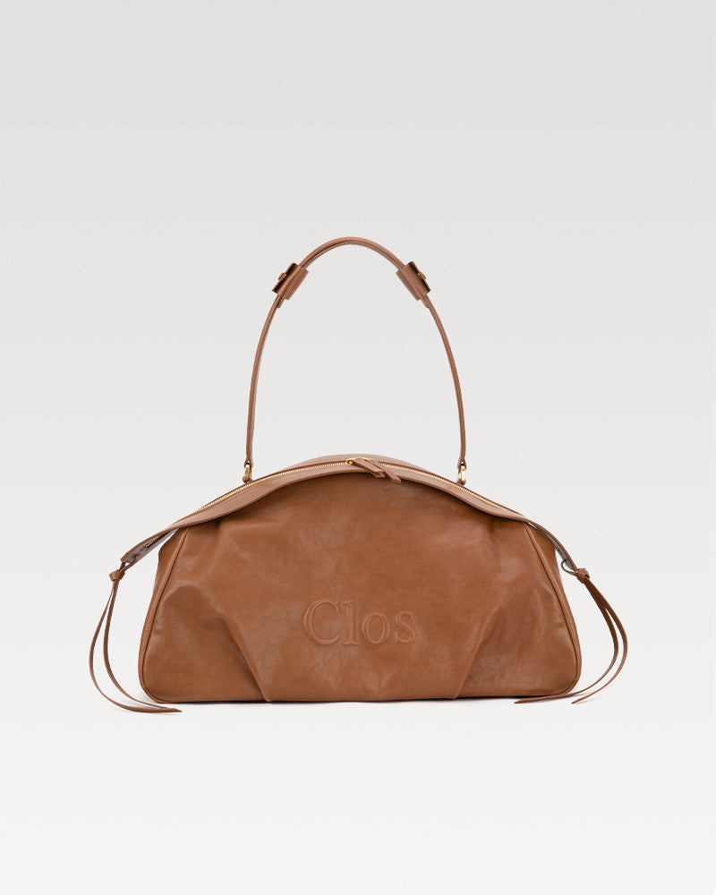 FloatBag Grand Vegetable-Tanned Full-Grain Leather Dinghy Bag