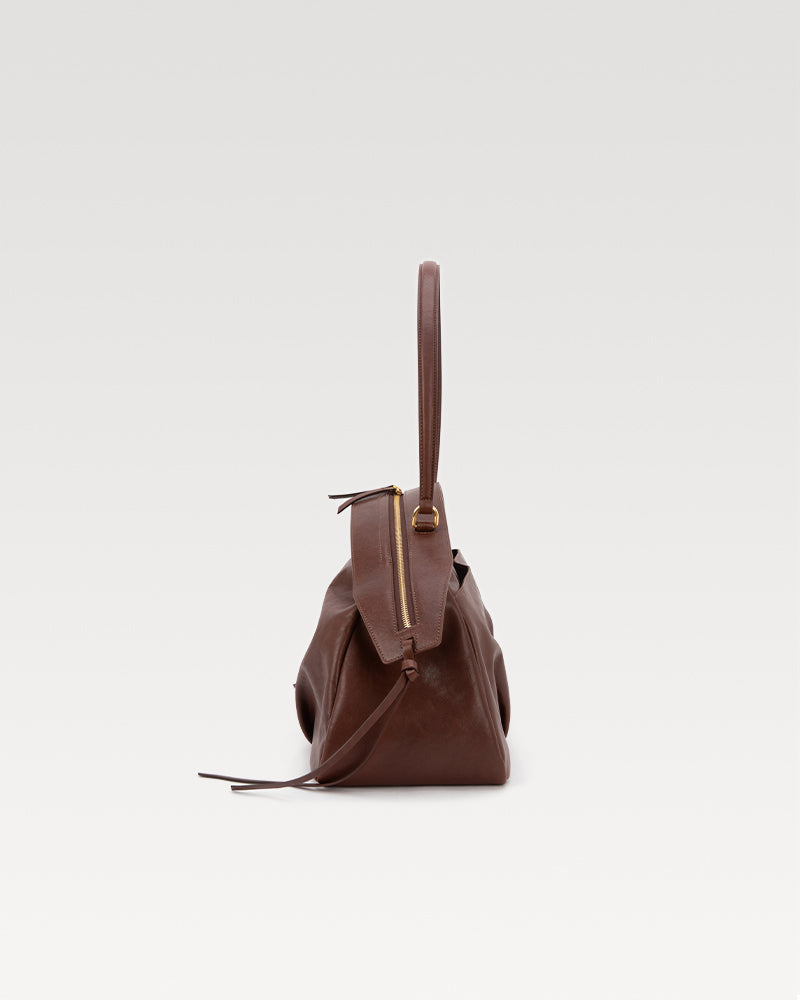 FloatBag Grand Vegetable-Tanned Full-Grain Leather Dinghy Bag