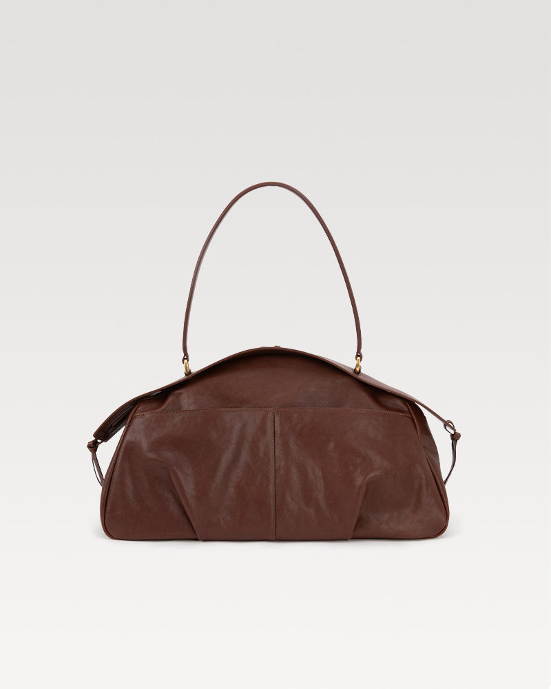 FloatBag Grand Vegetable-Tanned Full-Grain Leather Dinghy Bag