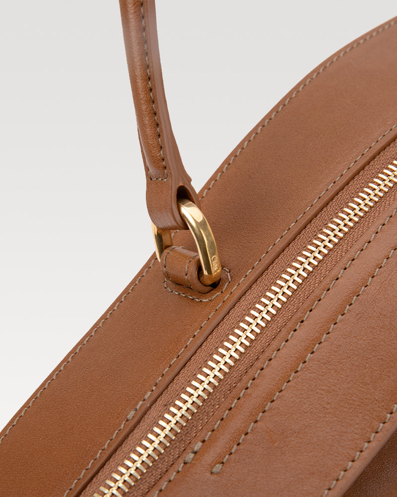 FloatBag Grand Vegetable-Tanned Full-Grain Leather Dinghy Bag